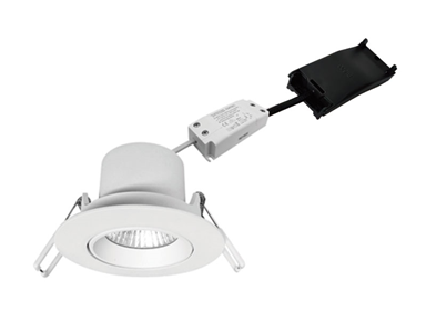 HALED Pro Downlight  Driver Outside 9.5W 750lm CRI97 SUNWHITE& Triac 2000K-4000K 24°/ 36°